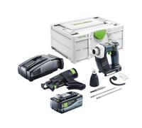 Festool DURADRIVE DWC 18-4500 Basic Visseuse de chantier sans fil 18 V 14 Nm Brushless + 1x batterie 8,0 Ah + chargeur rapide + Systainer