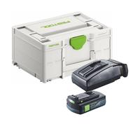 Festool Energie Set 1x BP 18 Li 3,0 C batterie 18 V 3,0 Ah / 3000 mAh Li-Ion ( 577658 ) + chargeur TCL 6 ( 201135 ) + Systainer