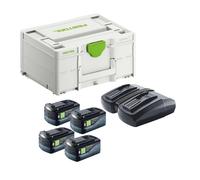 Festool Kit Énergie Festool SYS 18V 4x5,0/TCL 6 DUO Quantité:1
