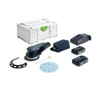 Ponceuse excentrique hybride ETSC 2 150 4,0 I-Plus - FESTOOL - avec 2 batteries 18v 4.0Ah - chargeur - Systainer- 577726