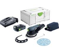 Festool ETSC 2 150-Basic Ponceuse excentrique sans fil 18 V 150 mm Brushless + 1x batterie 3,0 Ah + chargeur + Systainer