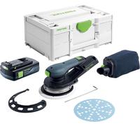 Festool ETSC 2 150-Basic Ponceuse excentrique sans fil 18 V 150 mm Brushless + 1x batterie 3,0 Ah + Systainer - sans chargeur