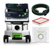 Festool Extracteur Mobil Clt 26 E AC 574945 Avec Autoclean + Accessoire Cleantec