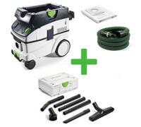 Festool Extracteur Mobil Clt 26 E Cleantec + Standard-Reinigungsset Rs-St D 27/