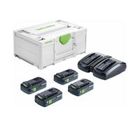 Festool Festool Kit Énergie SYS 18V 4x4,0/TCL 6 DUO Quantité:1