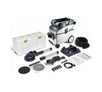 Festool LHS 2 225 EQI/CTL 36-Set Ponceuse À Long Bec Et Kit D'extraction De Poussière
