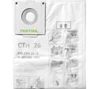Festool FIS-CTH 48/3 Sac de sécurité à filtres 6 pces classe de poussière H ( 2x 497542 ) pour aspirateur CTH 48