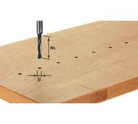 Fraise pour tourillons HW avec queue de 8mm FESTOOL HW S8 D10/30 Z - 491069