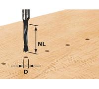 Festool Foret pour chevilles HW S8 D5/30 Z Quantité:1