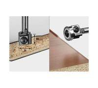 Festool Fraise à affleurer à plaquettes réversibles S8 HW D19 12x12 KL OFK-499806