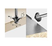 Fraise à chanfreiner HW FESTOOL S8 HW 30° D25-KL OFK - 499800