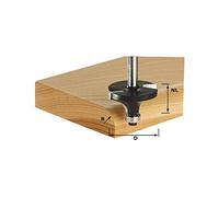 Festool Fraise à moulurer 491009 HW S8 D16,7/R2 KL Ø16,7 mm L49 mm Long. travail 9 mm Tige 8 mm