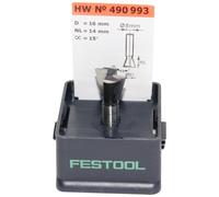 Fraise à queue d'aronde HW avec queue de 8mm FESTOOL HW S8 D16/13,5/15° - 490993