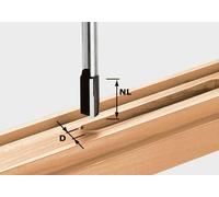 Fraise à rainurer avec queue de 12 mm FESTOOL HW S12 D16/60 - 491091