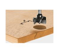 Festool Fraise pour ferrures HW S8 D25 Quantité:1