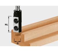 Festool Fraises à rainurer à plaquettes réversibles HW tige 8 mm HW S8 D8/20 WP Z1