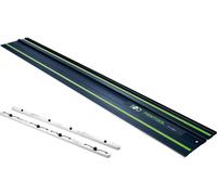 Festool FS 1400/2 BL Guide-chaîne 1400 mm Bleu ( 578246 ) 100Y Anniversaire Edition + FSV/2 Connecteur ( 577039 )