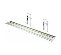 Festool FS 1400/2 Rail de guidage 1400 mm ( 491498 ) + 2x FSZ 120 Serre-joint ( 489570 )