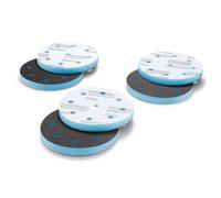 Festool Granat PRO 578799 Lot de 10 disques abrasifs profilés en mousse flexible pour contours, moulures et surfaces incurvées 125 mm Grain mélangé Dos en mousse 1,27 cm