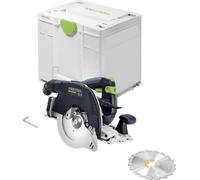 Scie circulaire 18V à capot basculant HKC 55 KEB-Basic (Solo) en coffret - FESTOOL 578302