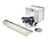 Festool HKC 55 Li EB-Basic-FSK 420 Scie circulaire portative sans fil 18V ( 201358 ) 160 mm Brushless + rail de tronçonnage FSK 420 Solo dans Systainer - sans batterie, sans chargeur