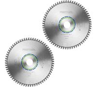 Festool HW 225x2,6x30 TF68 Lame circulaire Aluminium / Plastics 2 pces ( 2x 488291 ) 225 x 2,6 x 30 mm 68 dents pour aluminium, métaux non ferreux, plastiques, PVC
