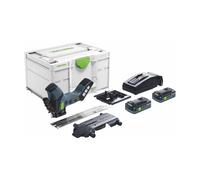 Festool ISC 240 HPC 4.0 EBI-Plus Scie d'isolation sans fil 18 V 240 mm (576569) + 2x Batteries 4,0 Ah + Chargeur + Systainer (successeur de 574819)