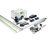 Festool ISC 240 HPC 4,0 EBI-Plus-XL-FS Scie Isolants sans Fil | Scie isolant sans fil 18 V - profondeur de coupe jusqu'à 350 mm - moteur EC-TEC sans balais - compatible rail de guidage FS