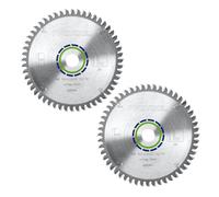 Festool Jeu de lames de scie circulaire spéciales 2x HW 160 x 20 x 2,2 mm TF52 ( 2x 496306 ) 160 mm 52 dents
