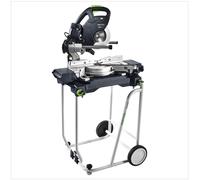 Festool KAPEX KS 60 E - UG Scie à onglets radiale avec Festool UG-KS 60 Châssis de transport ( 574788 )