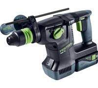 Perforateur burineur SDS-Plus 18V KHC 18 5,0 EBI-Plus + 2 batteries 5 Ah + chargeur + coffret Systainer - FESTOOL - 577448