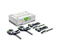 Festool Kit Accessoires FS-EP pour Scie Plongeante TS 60 K | Indicateur de position plongeante, 2 serre-joints FS-EZ 150 et Systainer SYS3 M 112 inclus