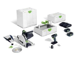Festool Kit Combo sans fil Universel TSC 55 K/TXS 18/TB M 137