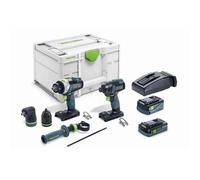 Festool Set de vissage sans fil Festool TID 18 5,0/4,0-Set TPC 18/4 Quantité:1