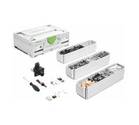 Festool KV-SYS D8 DOMINO Assortiment de raccords ( 576797 ) pour fraiseuse à tourillonner DF 500 - Successeur de 203170