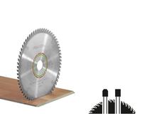 Festool Lame de scie circulaire LAMINATE/HPL HW 190x2,6 FF TF54 | Pour stratifiés, HPL, mélamine et plaques revêtues - carbure à grain fin - Changement sans outil