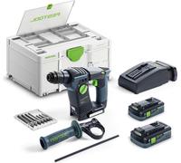 Festool, Perceuse + perceuse à percussion, Perforateur sans fil BHC 18 HPC 4,0 I-Plus (18 V)