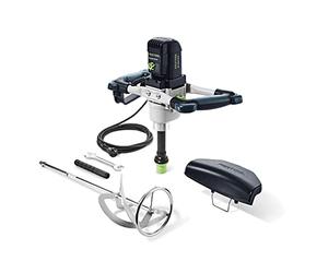 Festool Mélangeur Malaxeur MX 1200/2 RE EF HS3R Professionnel | Malaxeur 2 vitesses avec aspiration MX, système FastFix et réglage ErgoFix - idéal pour mortier, colle et enduit