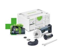 Festool Meuleuse d'angle sans fil AGC 18-125 EB-Basic-5,0 - Moteur EC-TEC sans balais - 4500-8500 tr/min - Protection contre la poussière - Faible vibration - Avec batterie 5,0 Ah et Systainer