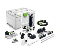 Festool Modul-Kantenfräse MFK 700 EQ-Set (mit Seitenanschlag, Frästisch, Spannzange, Gabelschlüssel, Tastschuh, Schraubendreher, Absaughaube, plug it-Netzkabel), im Systainer