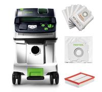 Festool Nettoyant Cleantex Ctl 36 E 583491 CTL36E+5x Sac Filtrant Gratuit
