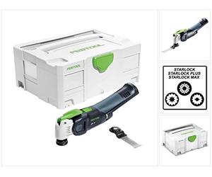 Festool OSC 18 Li E-Basic Oscillateur sans fil 5748, Vert/Noir