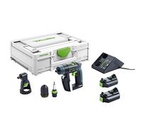 Festool Perceuse visseuse 10.8v cxs li 2.6-set 10mm festool + 2 batteries - 576093
