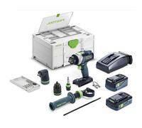 FESTOOL Perceuse-visseuse à percu TPC 18/4 5,0/4,0 I-Set - 577621