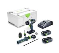 Festool Festool Perceuse-visseuse à percussion sans fil QUADRIVE TPC 18/4 TBX4,0 I-Plus Quantité:1