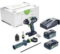 Festool Perceuse-visseuse à percussion sans fil TPC 18/4 5,2/4,0 I-Plus Quadrive FESTOOL - 575605