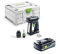 Festool Perceuse-visseuse C 18-Basic + batterie BP 18 Li 4,0 HPC-ASI 577050