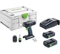 Festool Perceuse visseuse FESTOOL T 18+3 BASIC - 2 Batteries, chargeur ,Coffret Systainer 2 - 574908
