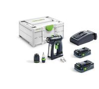 Festool Perceuse/visseuse sans fil Festool C 18 HPC 4.0 I-Plus Quantité:1