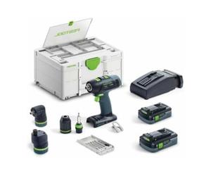 Festool Perceuse-visseuse sans fil Festool T 18+3 HPC 4,0 I-Set Quantité:1